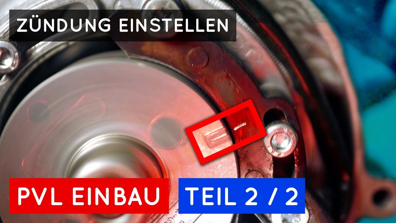 Simson PVL Zündung Teil 2/2 - Zündung einstellen 🔧 EINBAU-ANLEITUNG | Zünduhr, Zündlichtpistole
