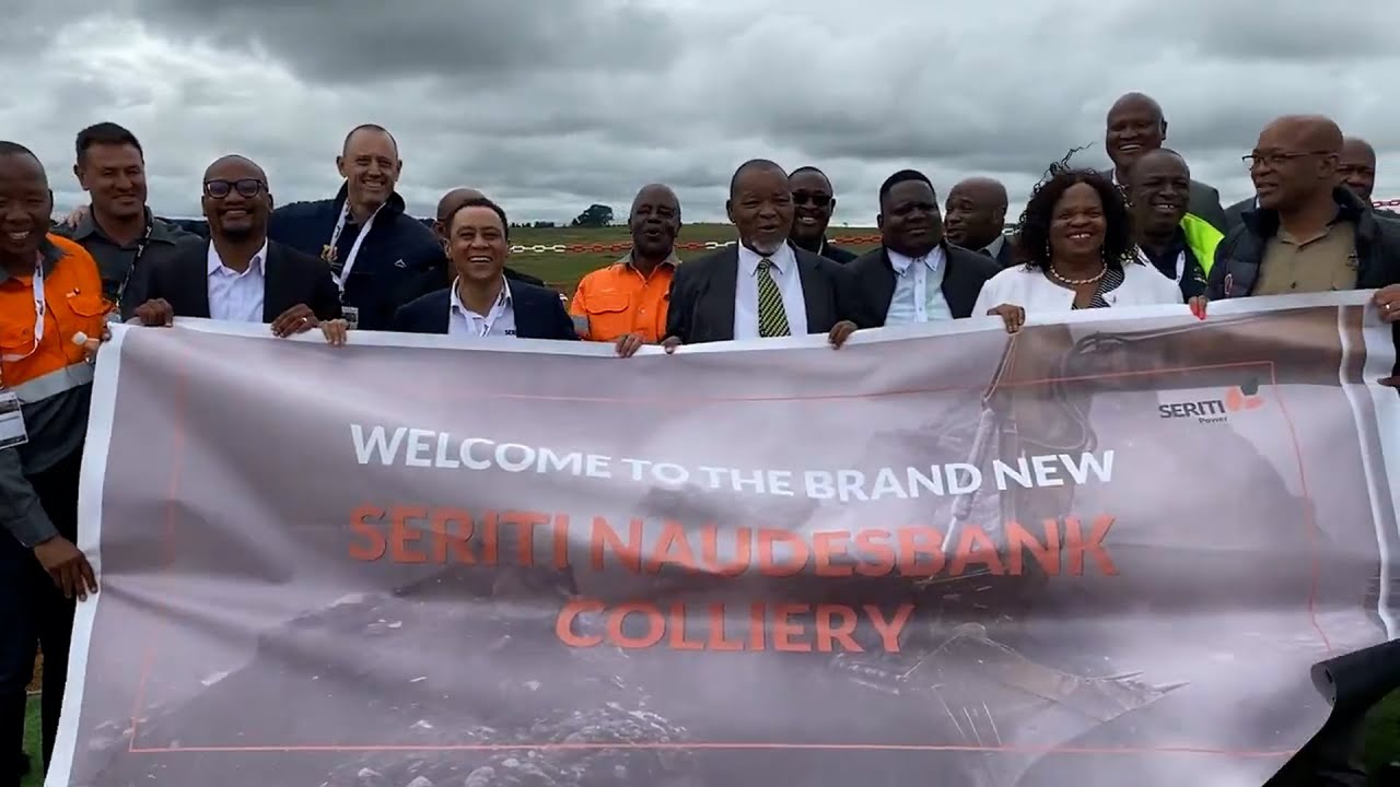 'King coal is back!': Seriti Resources officially opens its new Naudesbank Colliery