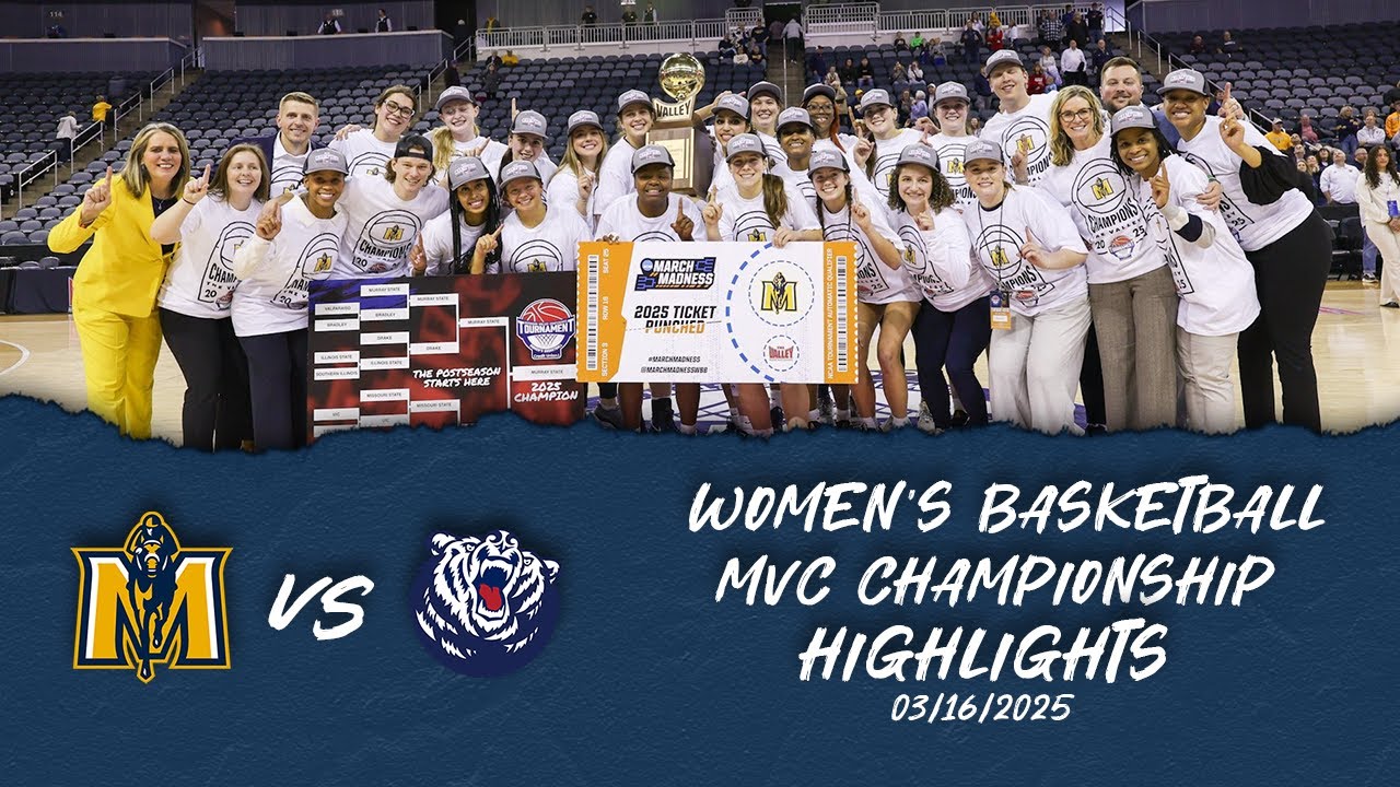 Murray State vs Belmont MVC Championship Highlights 03-16-2025 | Racers Women's Basketball