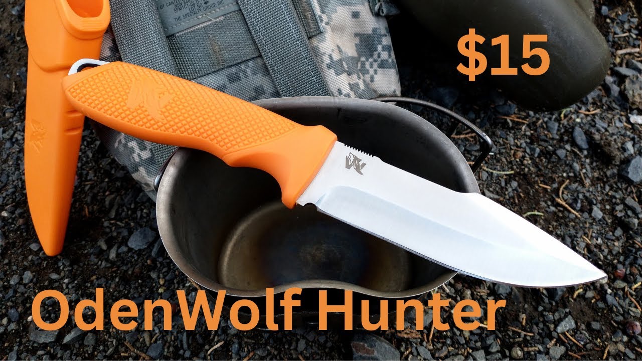 $15 OdenWolf Hunter.  Budget Blade Review
