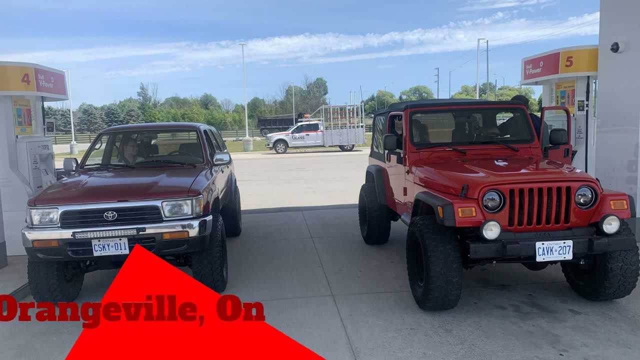 TOYOTA and JEEP OFF-ROADING in SOUTHERN ONTARIO (Orangeville, On)