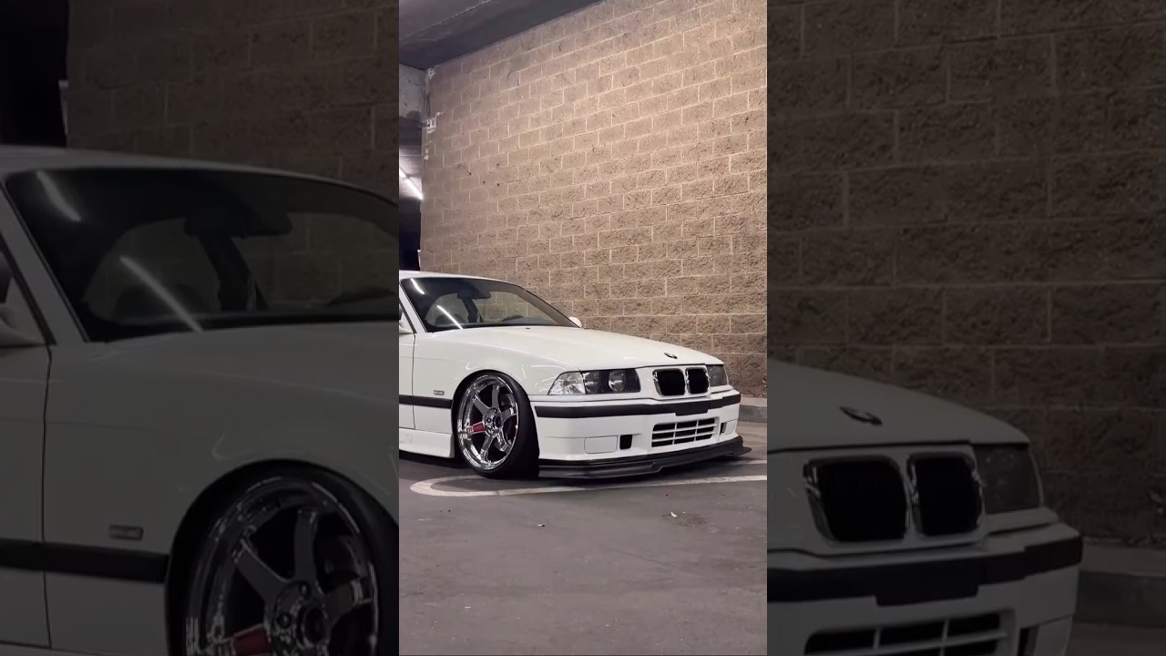 Rieger M3 Lip and Clear Tails on this E36!
