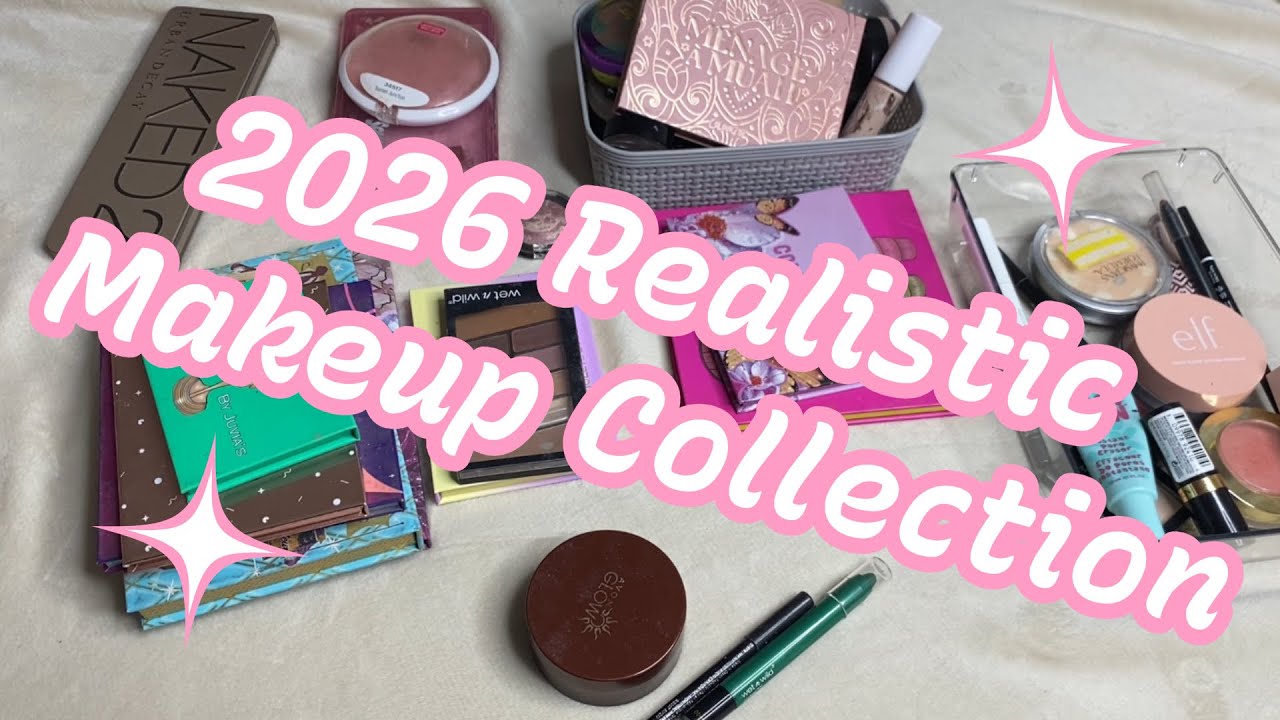 2026 Realistic Makeup Collection - Year of Underconsumption