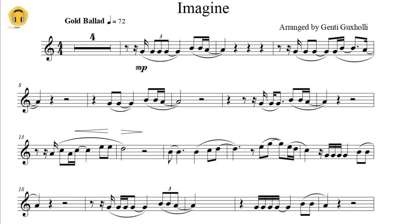 Imagine by John Lennon (Violin Solo with Piano Accompaniment)
