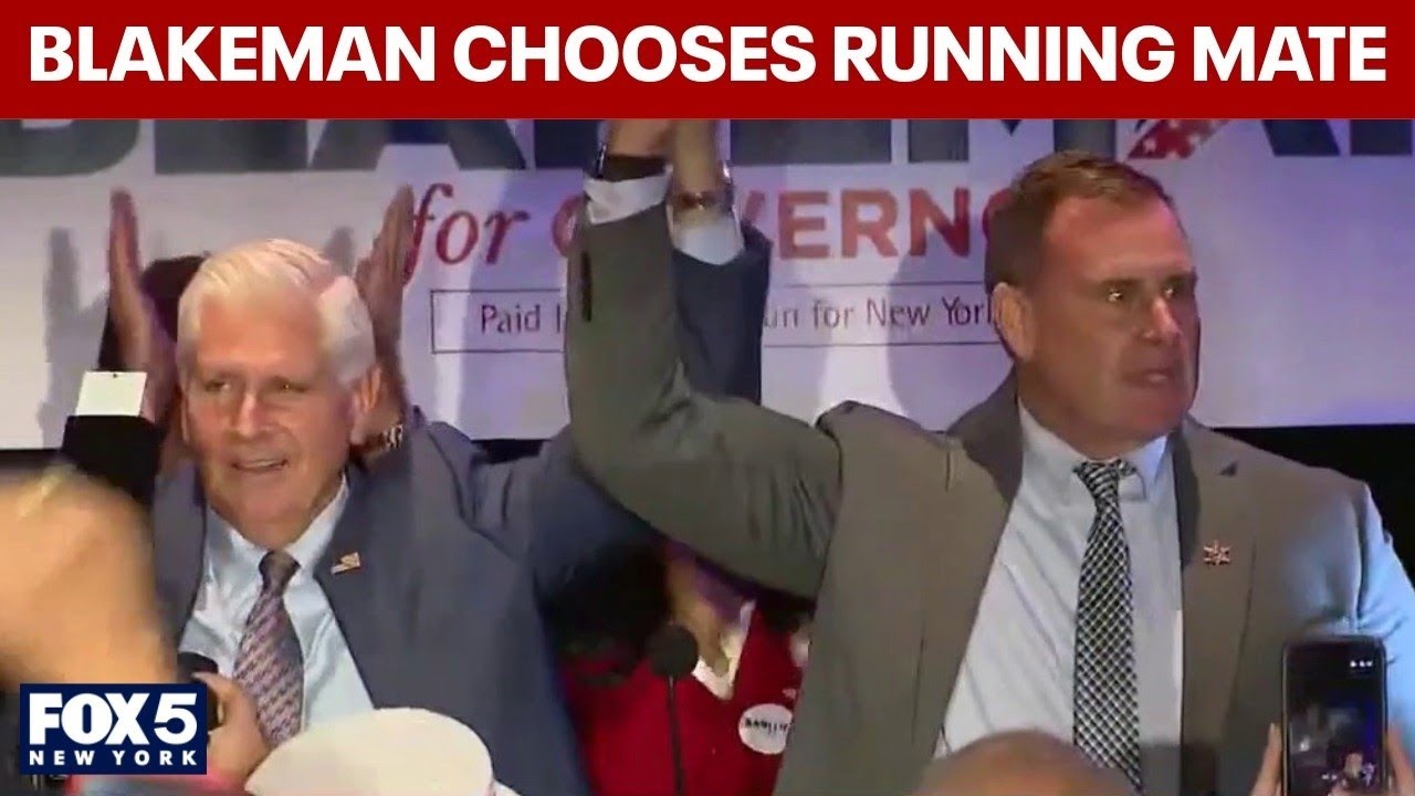 Bruce Blakeman chooses running mate for NY gov. race