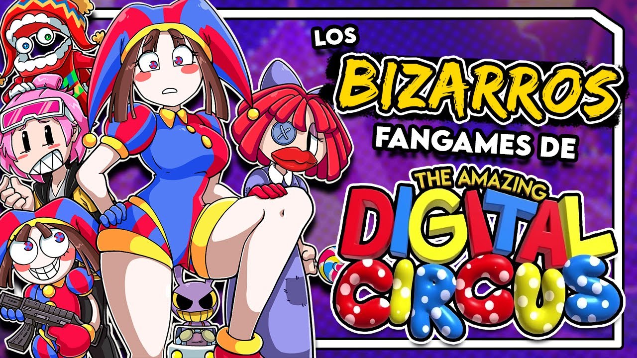 los JUEGOS de DIGITAL CIRCUS son muy RAROS 🤨