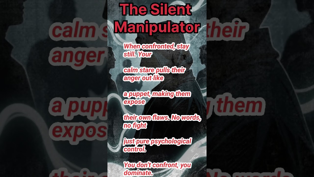 Silent Domination: Mind Tricks That Flip Power DarkPsychology #MindControl #SilentPower #shorts