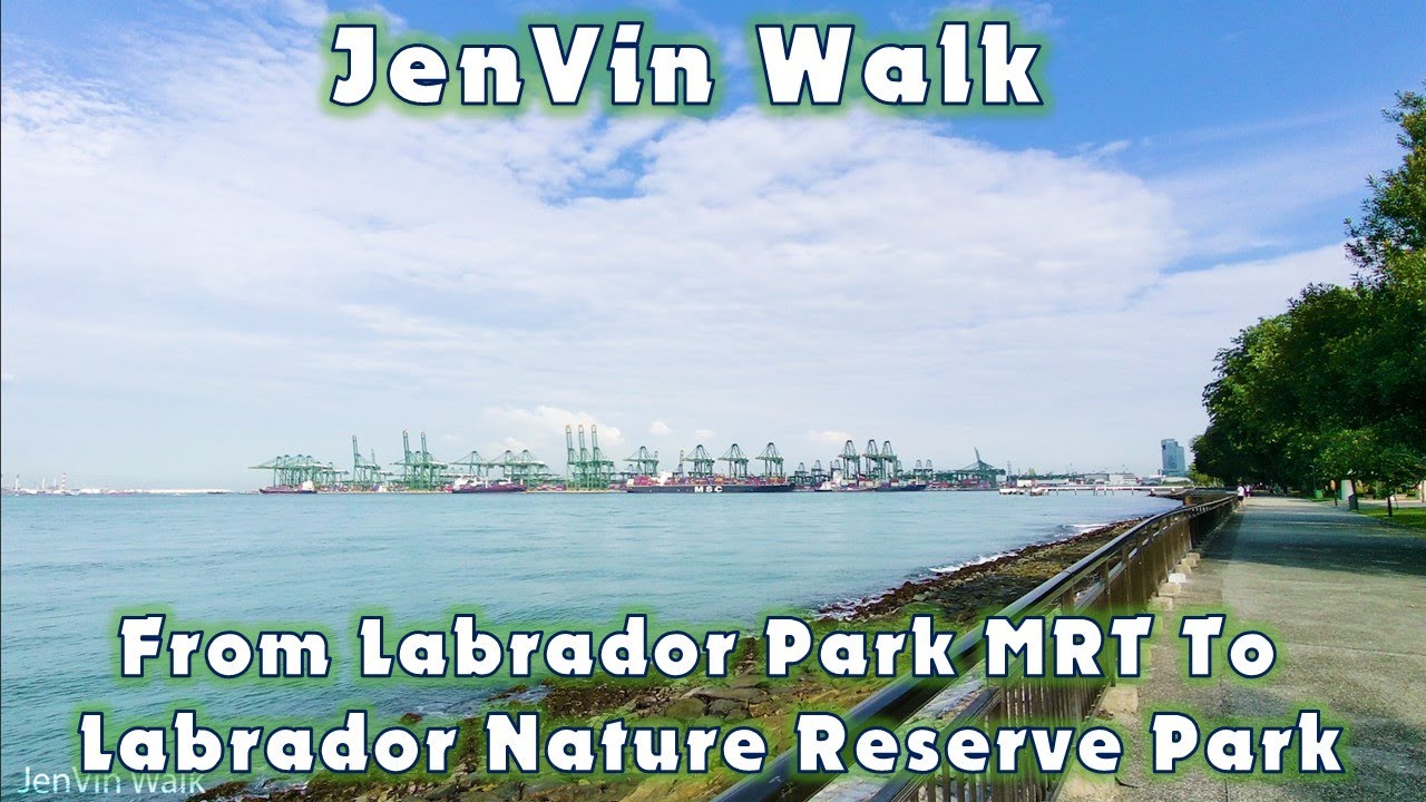 [4K] Walking from Labrador Park MRT to Labrador Nature Reserve Park (Singapore)