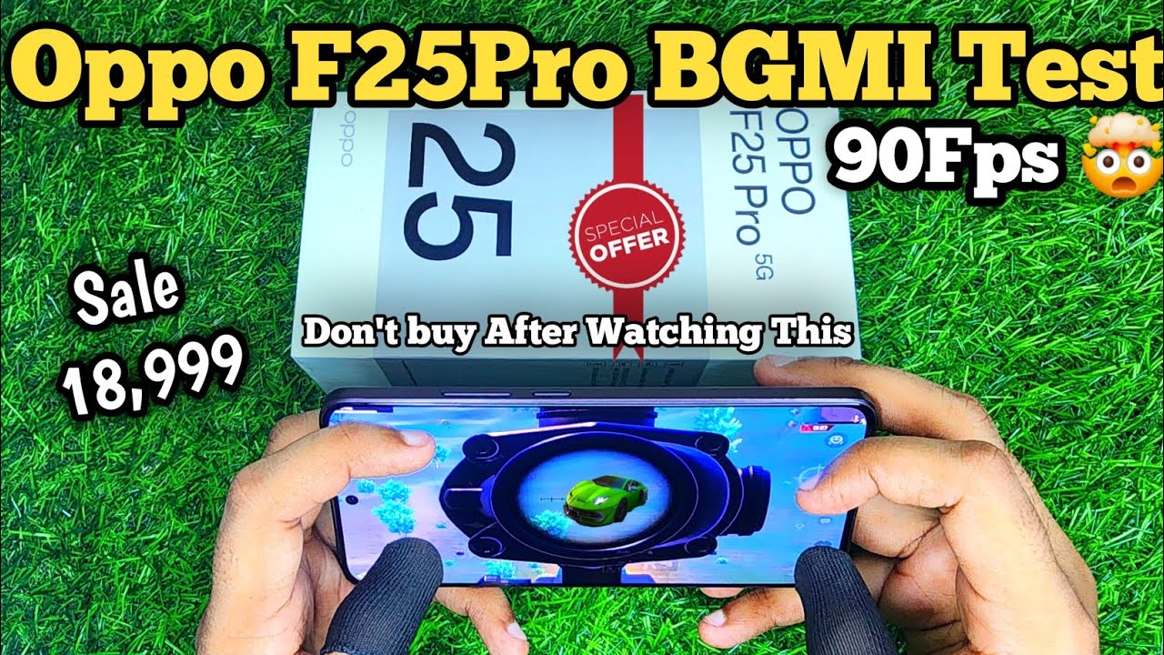 oppo f25 pro 5g BGMI Test 😱 90Fps 🔥 Buy or not Pubgm