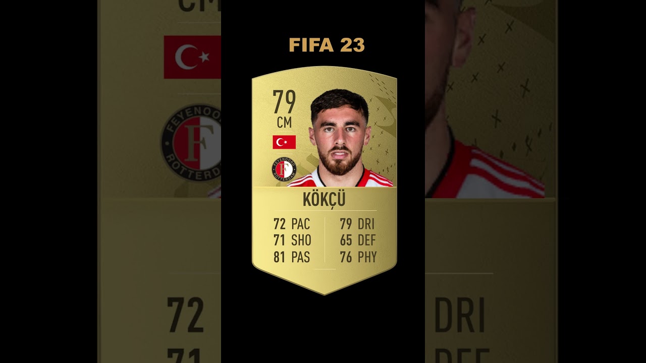 Orkun Kokcu in EVERY FIFA (FIFA 20-EAFC 24) #like #subscribe