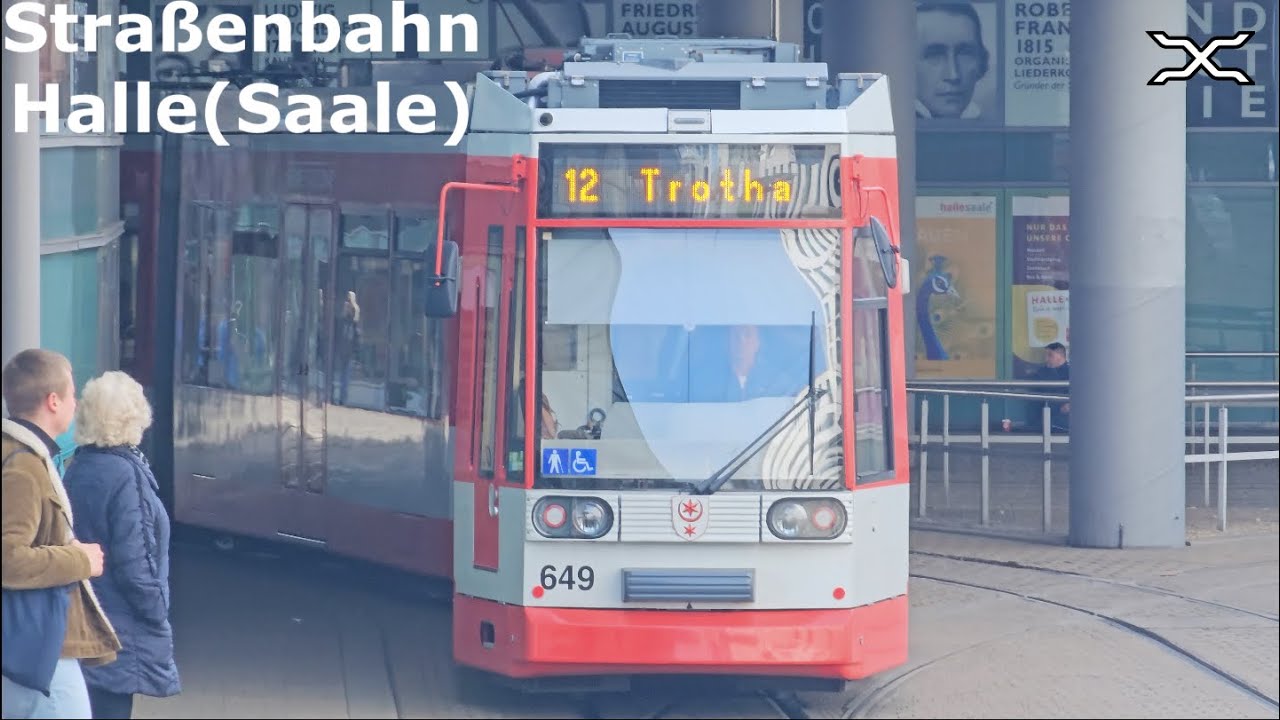Straßenbahn Halle an der Saale | Tram | 2024 | Trams in Germany