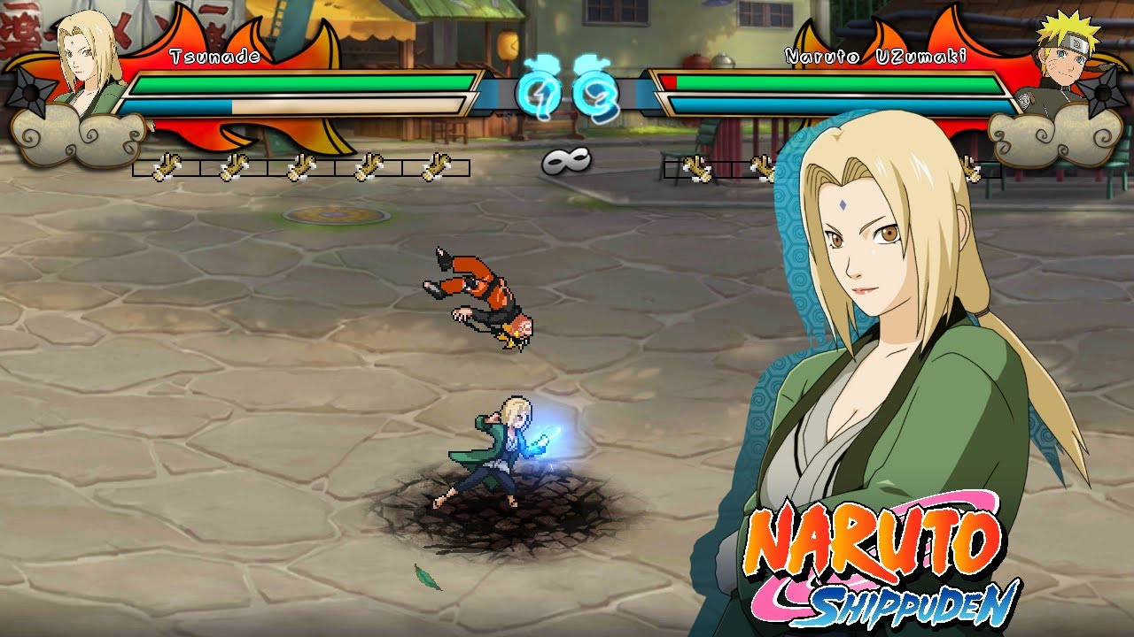 DOWNLOAD NARUTO MUGEN CHARS Tsunade char by [mugen maker]