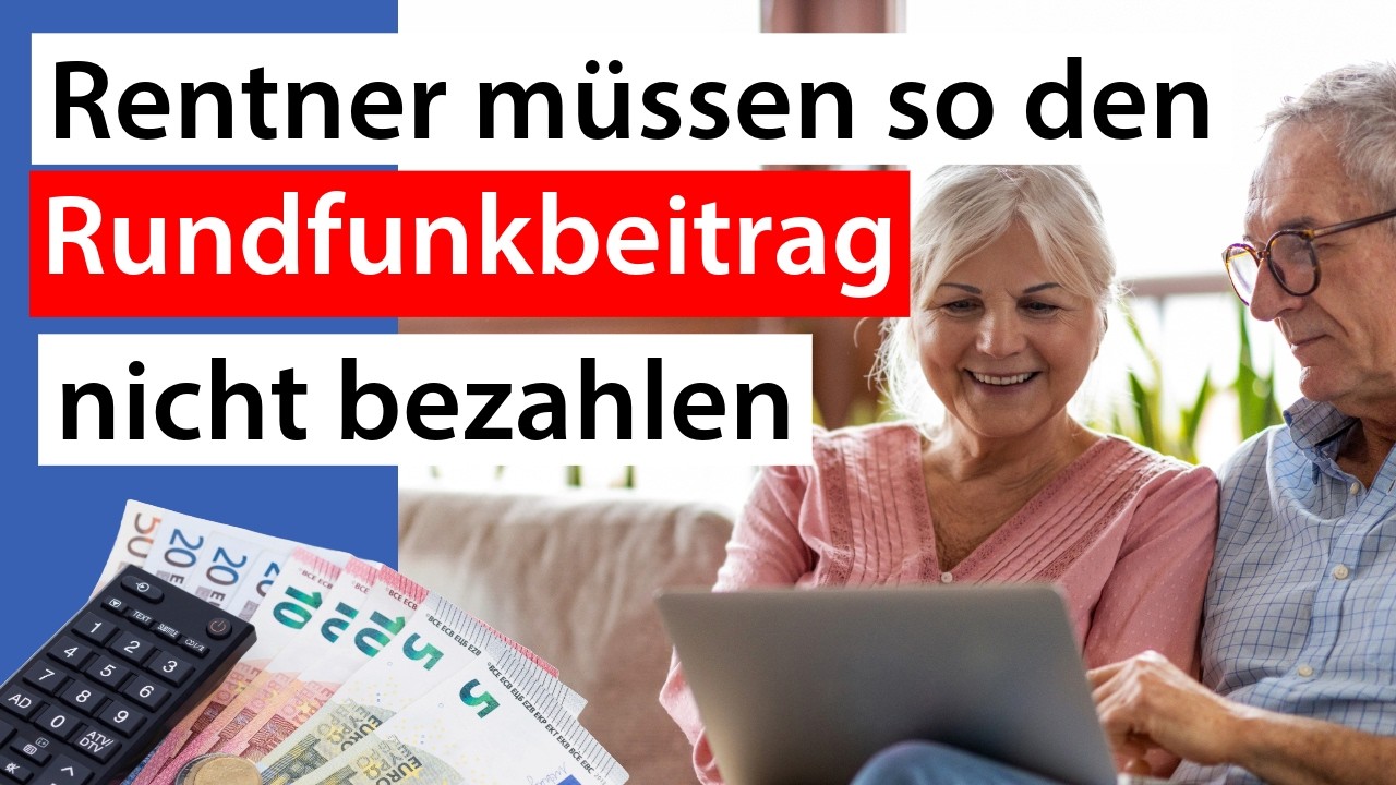 Bei Rente m&uuml;ssen Rentner so den Rundfunkbeitrag GEZ nicht zahlen