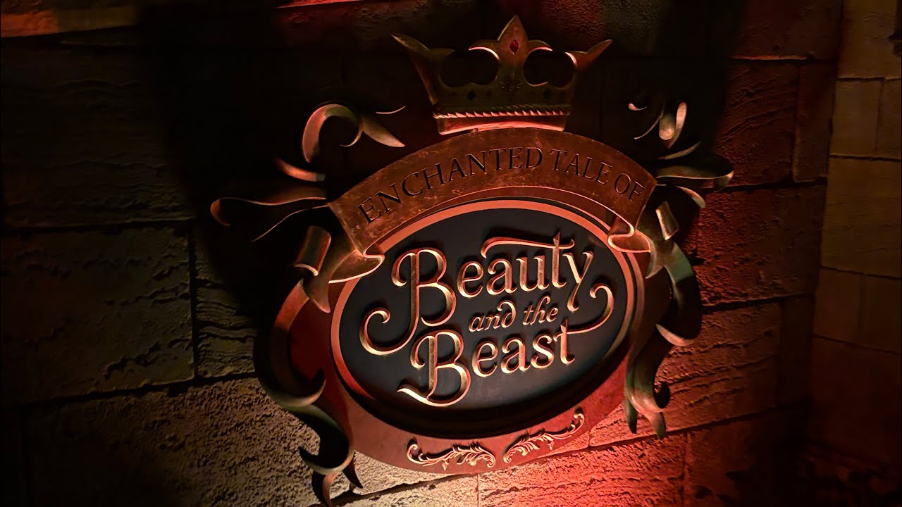 【4K60fps】美女と野獣〜魔法のものがたり〜 東京ディズニーランド