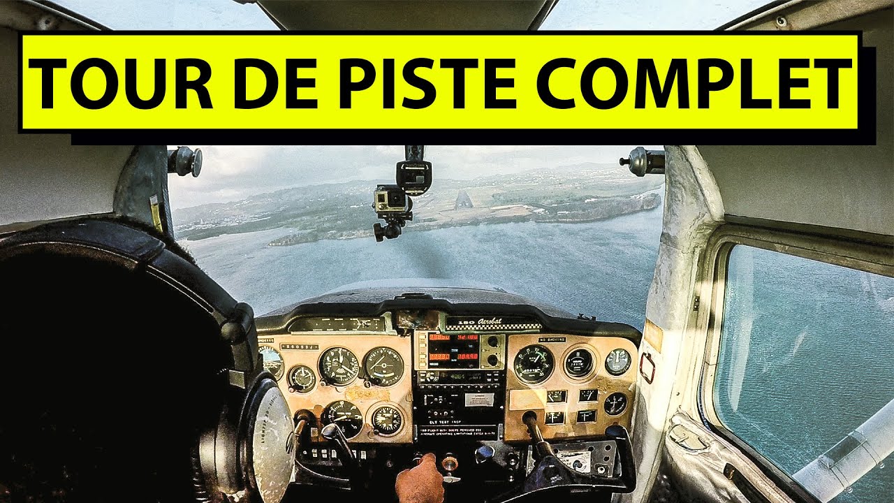 🌎💛 Tour de piste "Complet". C150+ATC [PPL/Brevet de Base] (TFFF) + Air Traffic control
