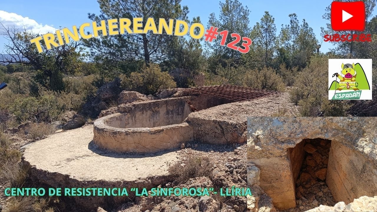 EXPLORAMOS MUCHOS METROS DE TÚNELES DE LA GUERRA CIVIL EN LLÍRIA!!!!!!!TRINCHEREANDO#123