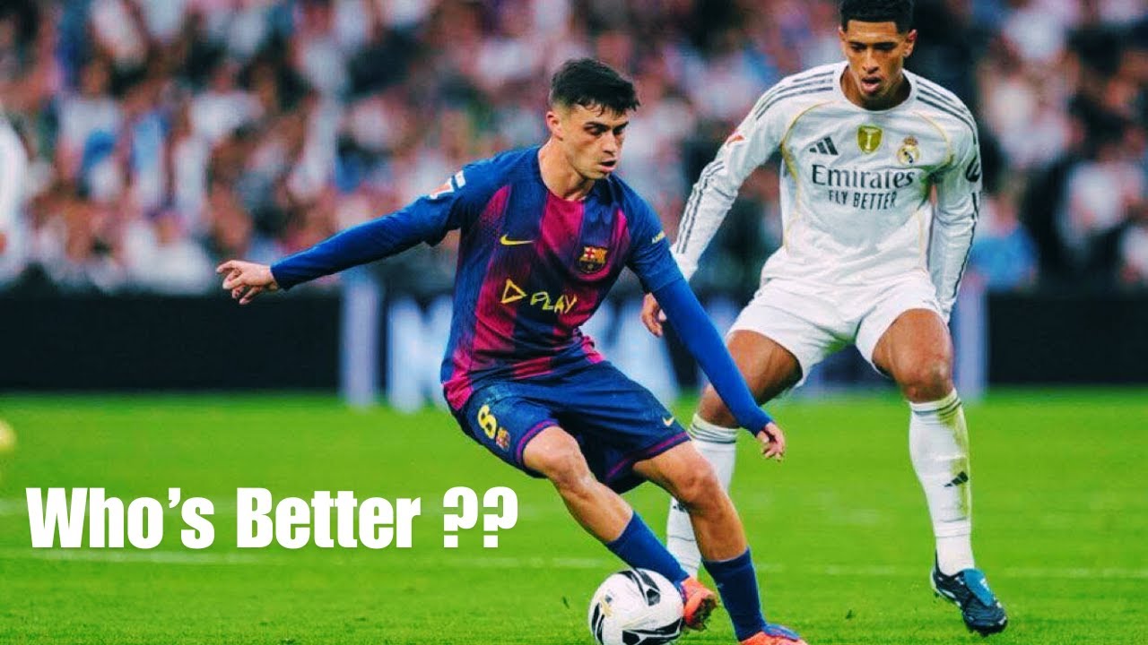 Jude Bellingham VS Pedri - A Battle Of Football IQ & Flair | Skills, Goals, & Assist