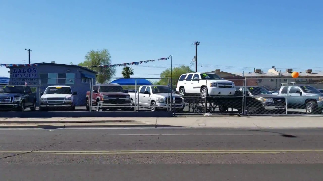 Street Video of the South side of East Van Buren, Phoenix Arizona
