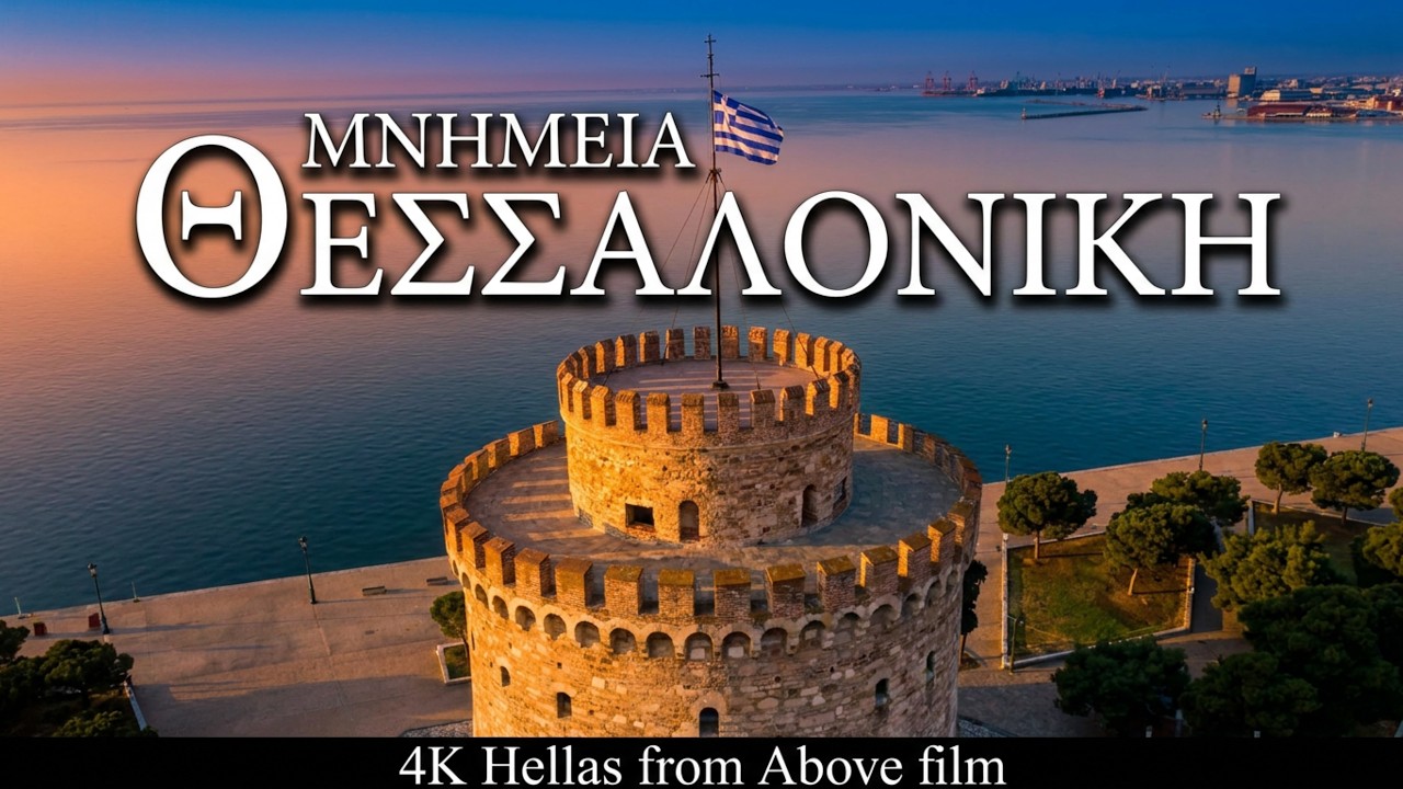 Μνημεία της Θεσσαλονίκης. Thessaloniki Monuments 4K