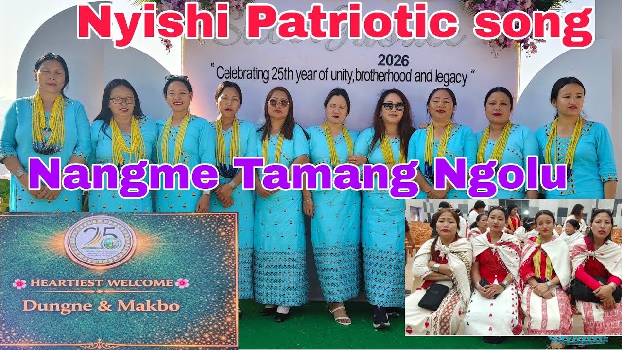 Nangme Tamang Ngolu//NNMTWS SILVER JUBILEE CELEBRATION, DUNGE Groups released NEW PATRIOTIC SONG//.