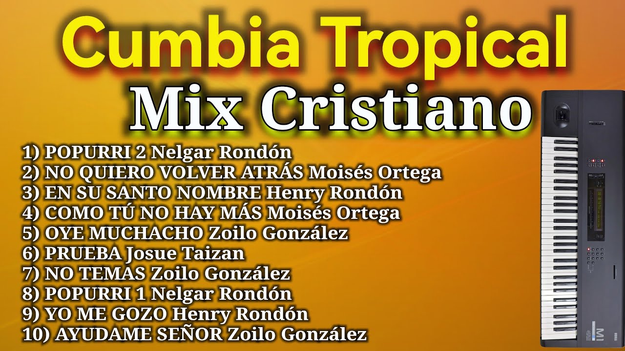 1 HORA | Cumbia Cristiana Mix | Lo MEJOR De La CUMBIA TROPICAL Cristiana