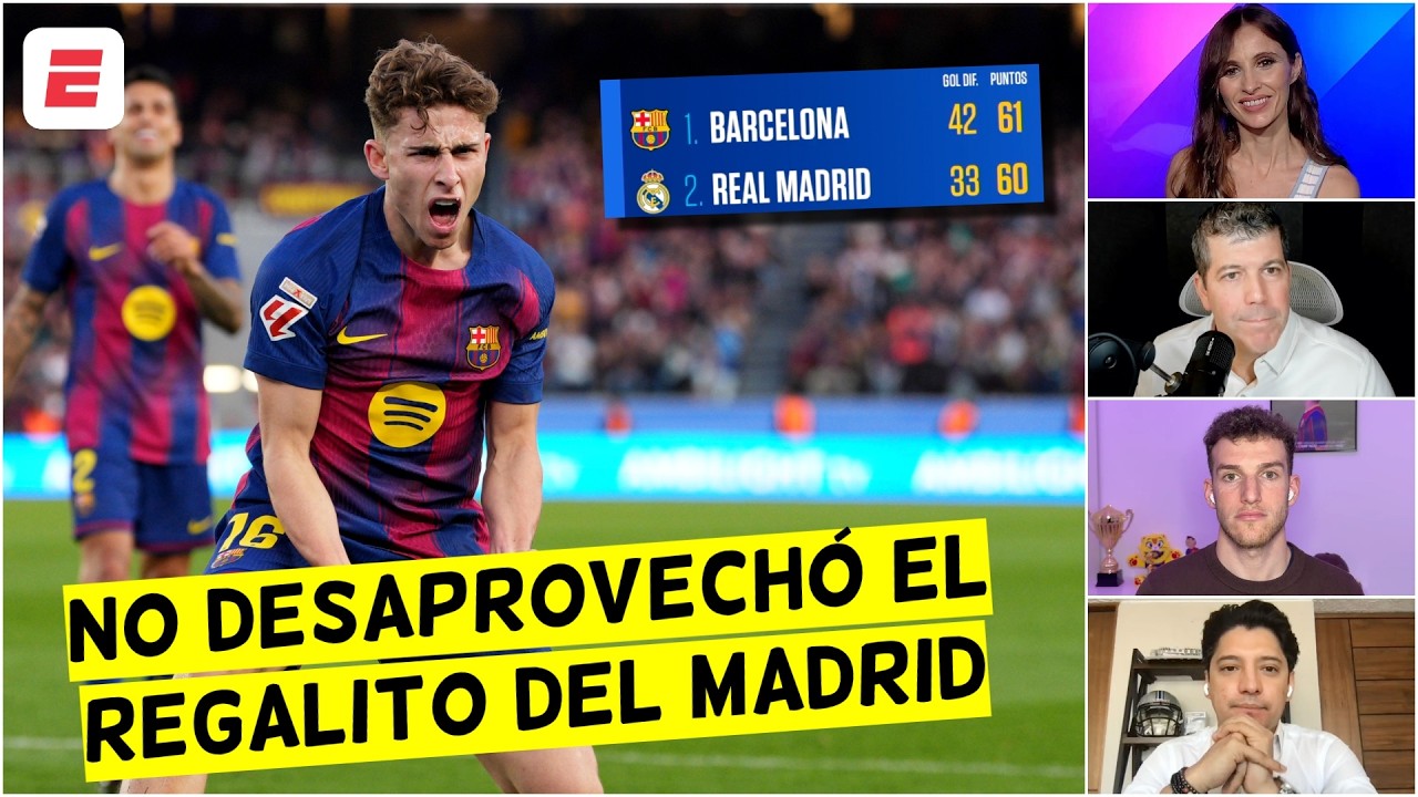 BARCELONA APROVECHA a un POBRE REAL MADRID para recuperar el LIDERATO de LA LIGA | Exclusivos