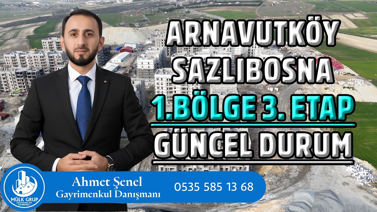 TOKİ Arnavutköy Sazlıbosna 1. Bölge 3. Etap | Güncel Durum #gayrimenkul #emlak #toki #arnavutköy