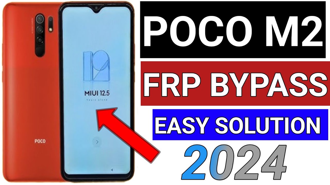 POCO M2 Frp Bypass | MIUI 12.5 | POCO M2 Google Account Bypass Without PC 2024