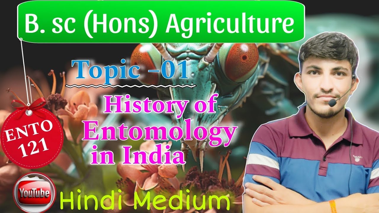 ENTO-121 || History Of Entomology || part-01 By:- Dev Saran #entomology #bscagriculture #ento_121