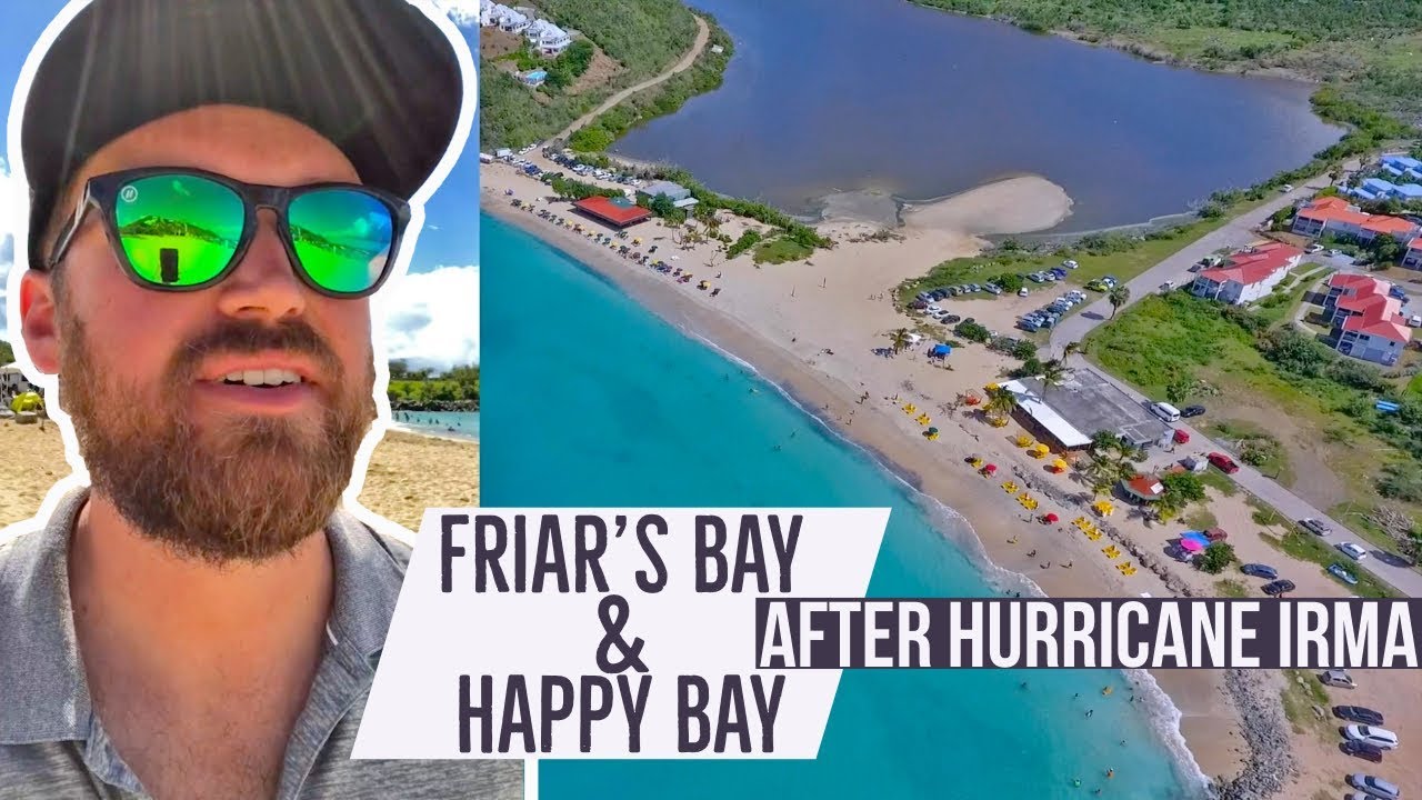 Friar's Bay & Happy Bay - After Hurricane Irma