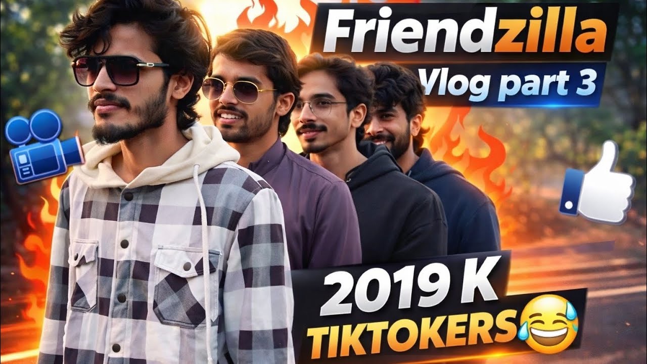 2019 k Tiktokers😅|Friendzilla|Funny, Entertaining Vlog|#shortvideos #comedy #vlog #funny #tiktokers 