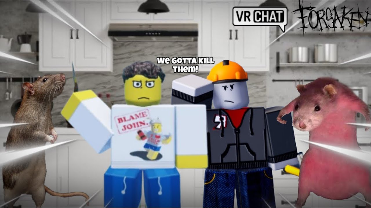 Vrchat forsaken: the rat problem 