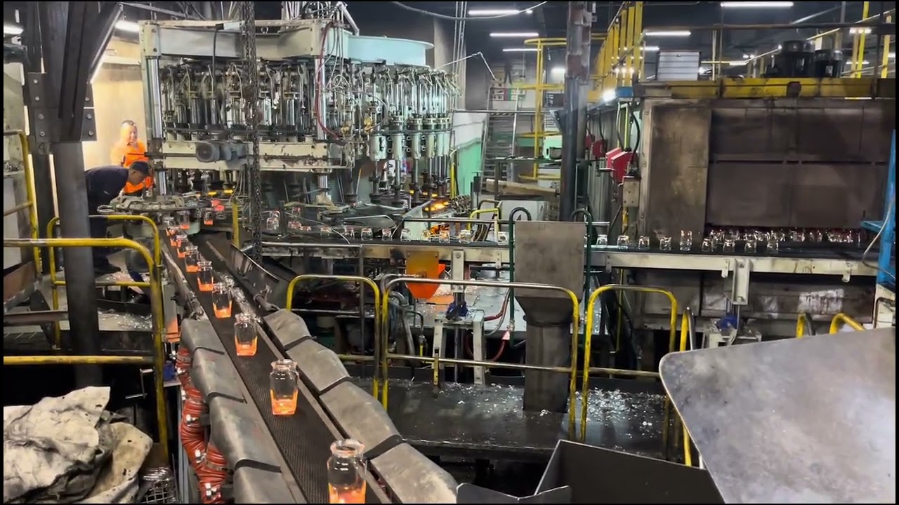 全电子压吹生产线H28-18 press & blow machine production in Russia
