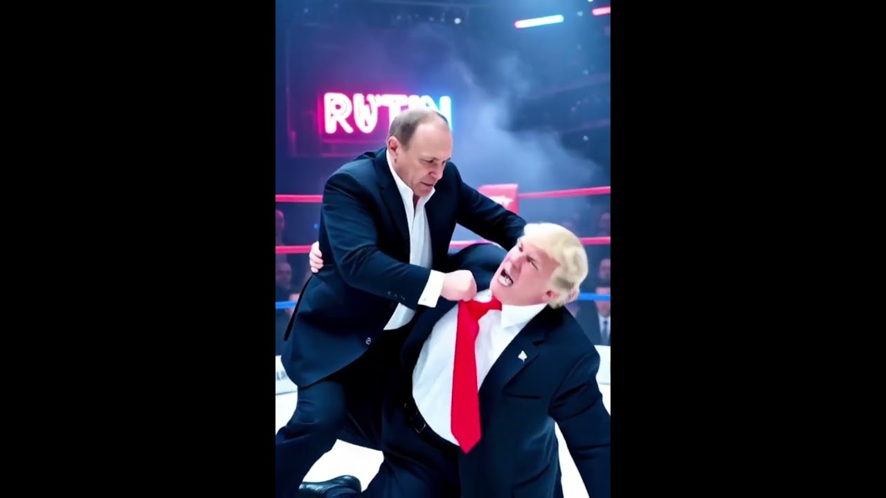 World Domination Fight: Putin vs Trump #PutinVsTrump#BattleOfTitans#PowerClash#WorldShowdown