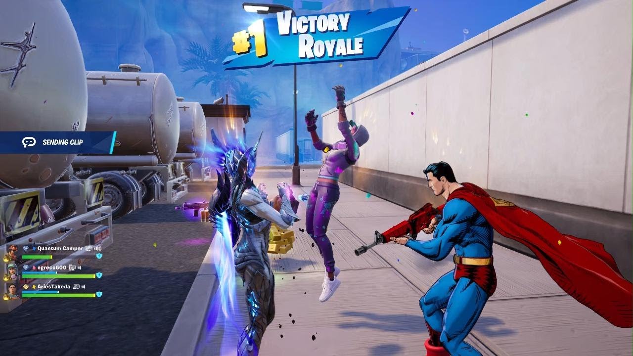 Fortnite - Ranked Squad Last Match Win