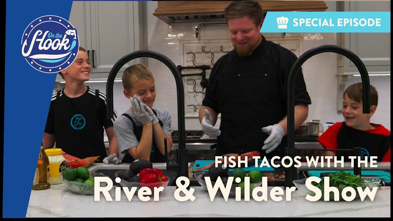 Chef Dylan makes Fish Tacos with the River and Wilder Show!