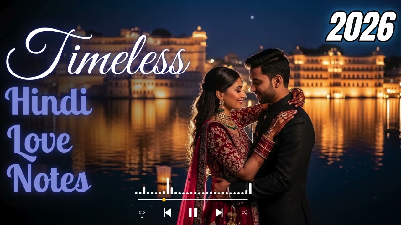 Hindi Starlight Calm Romance | Soft Love Songs for Silent Midnight Moments