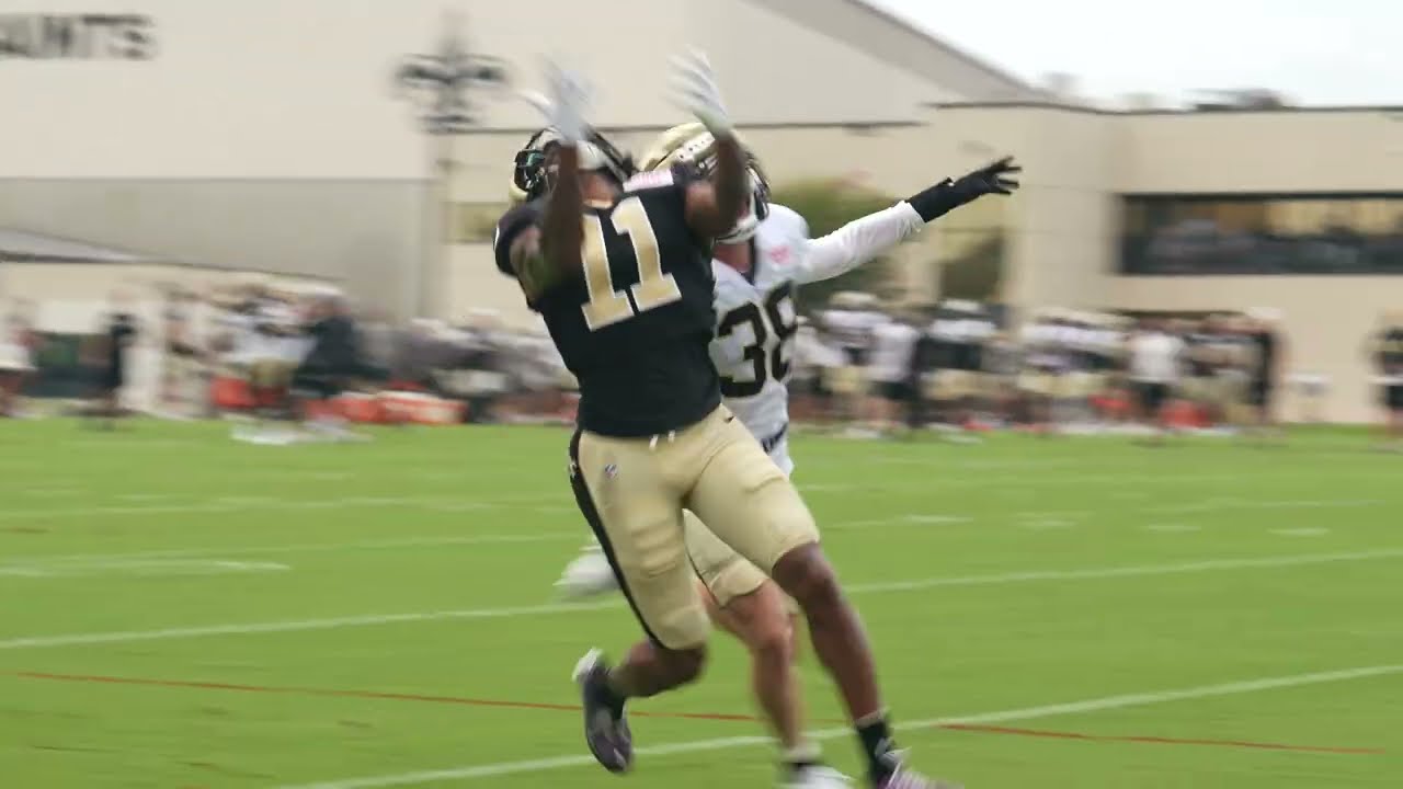 Saints Training Camp: WRs vs DBs Full 1-on-1 Matchups