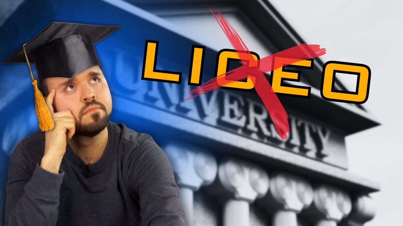 UNIVERSITÀ SENZA IL LICEO | Parliamone