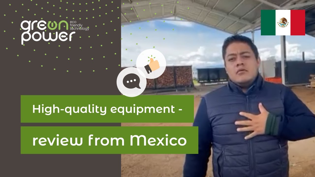 High-quality equipment for the production of charcoal - review from Mexico