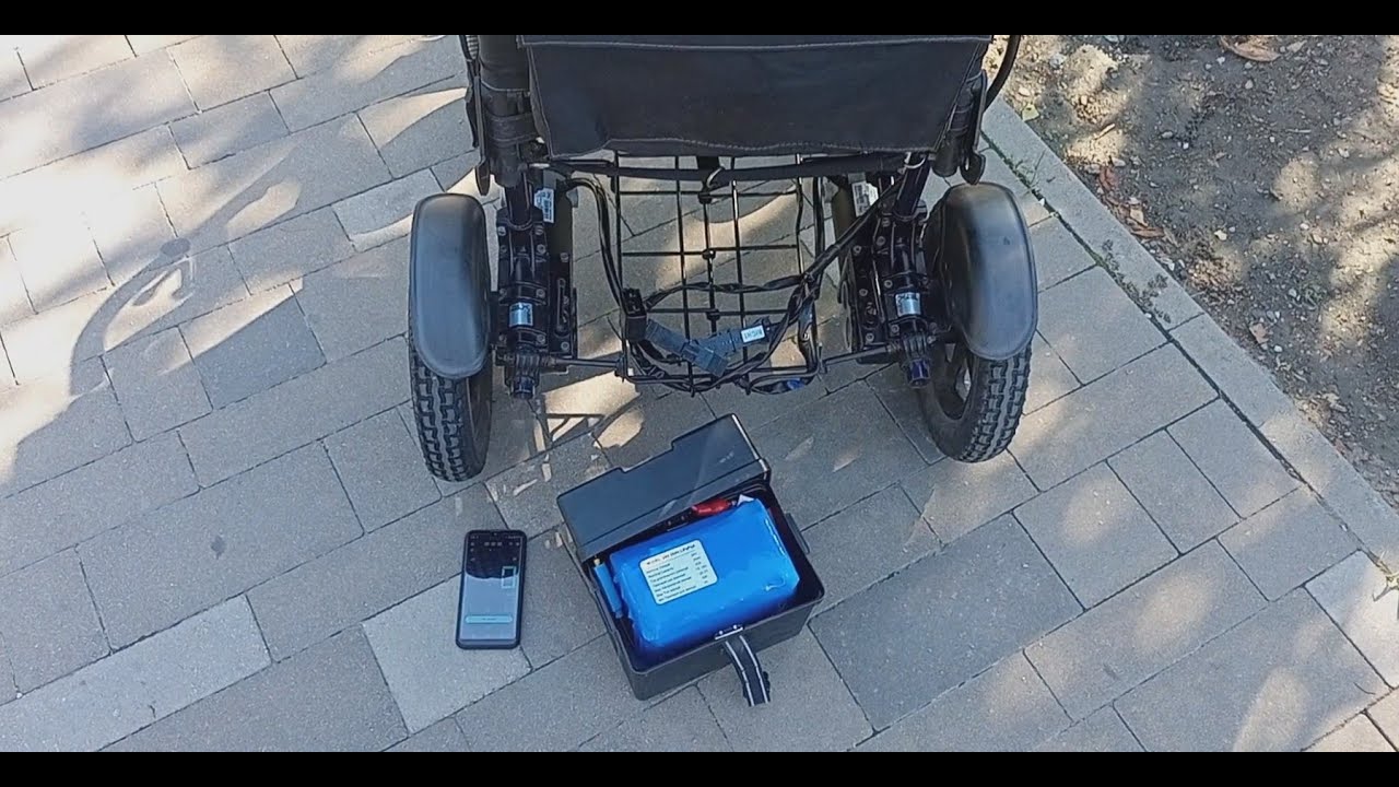 Тестируем АКБ LiFePo4 в инвалидной коляске Ortonica Pulse 150