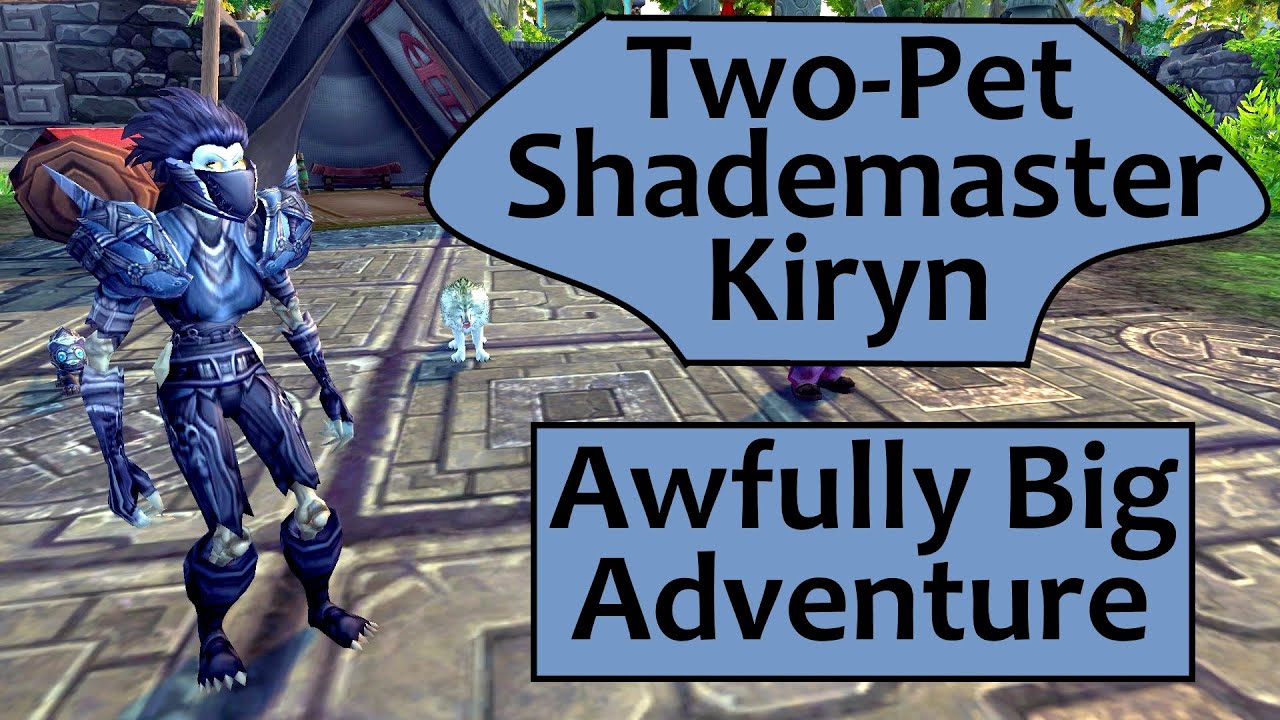 Shademaster Kiryn: 2 Pet Elekk Carry for An Awfully Big Adventure