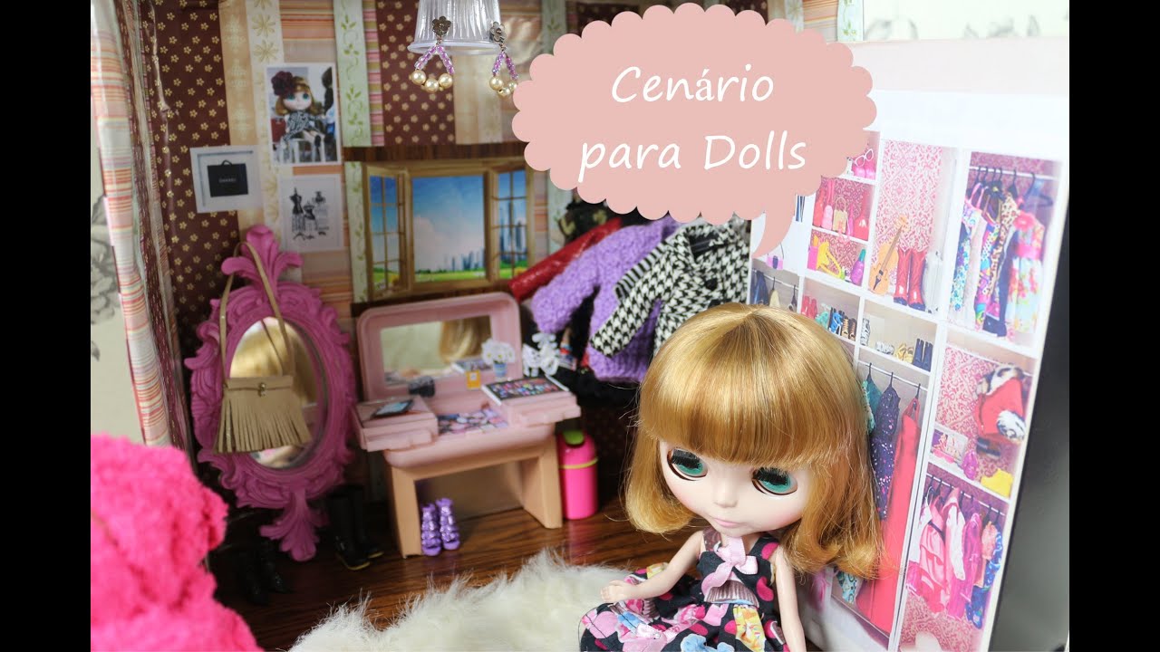 Tutorial: Cenário para Dolls - Blythe
