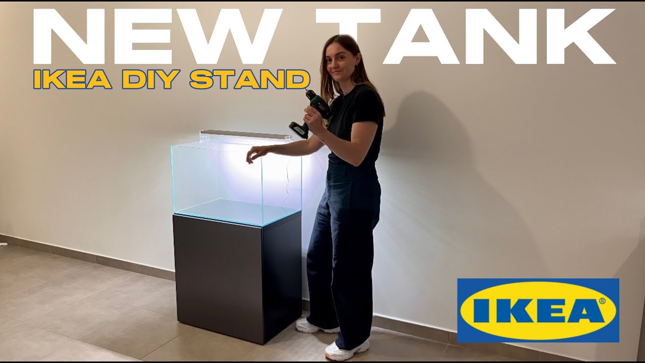 DIY IKEA Stand For my BIGGEST Aquarium Yet