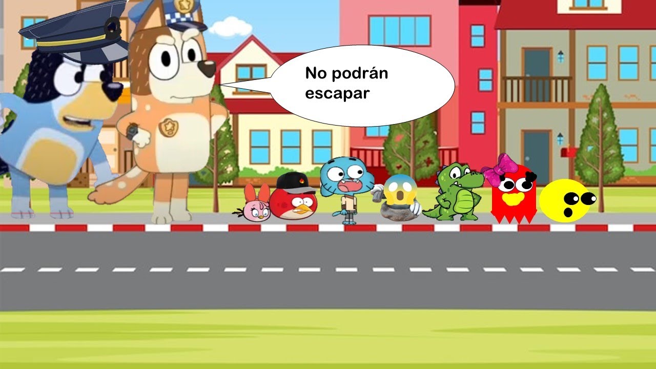 Pac Boy, sammy, y los demás tiran basura  y son castigados (parte final) ESCAPE DE LA CARCEL