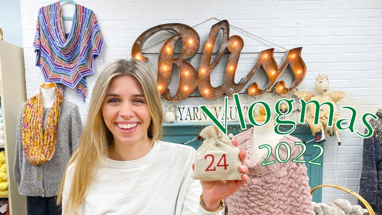 DAY 24 - A Blissful Day 😁 | Vlogmas 2022 | Knitty Natty