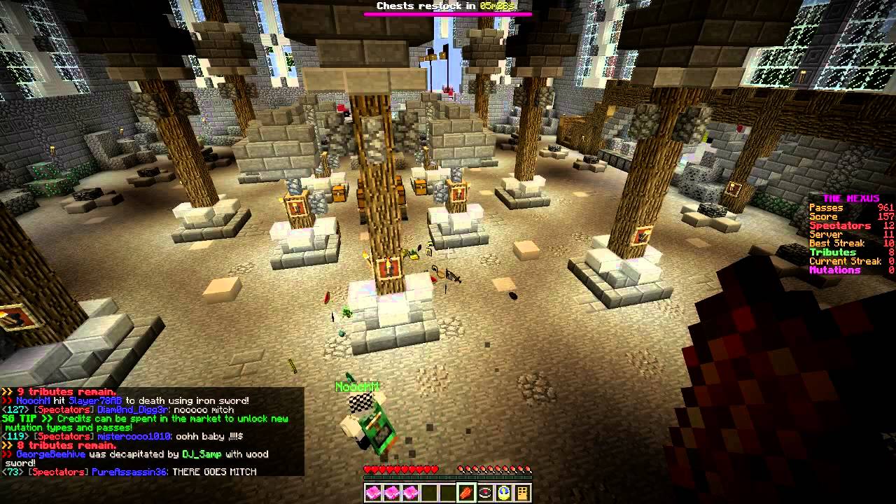 Minecraft: Hunger Games w/Mitch! Game 470 - Inspector Salt, Proving The QQ's!
