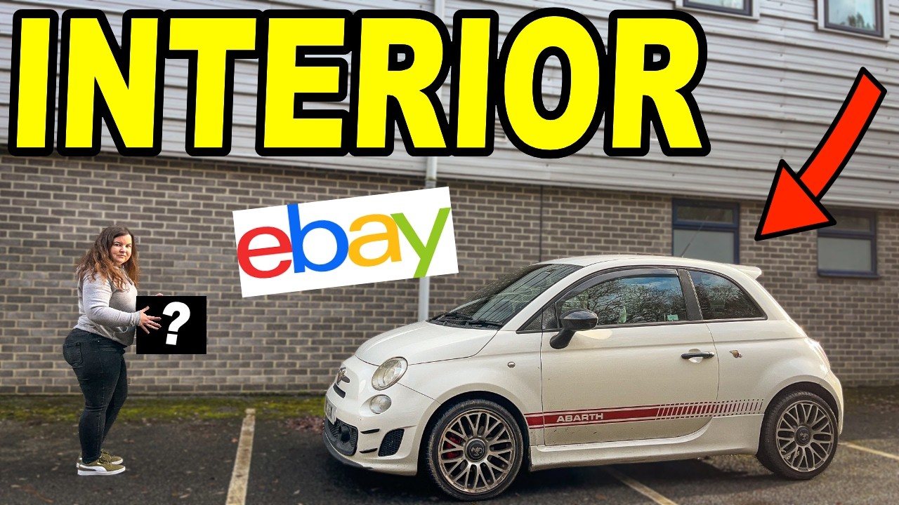 Выгодное предложение на eBay: модернизация интерьера Abarth!