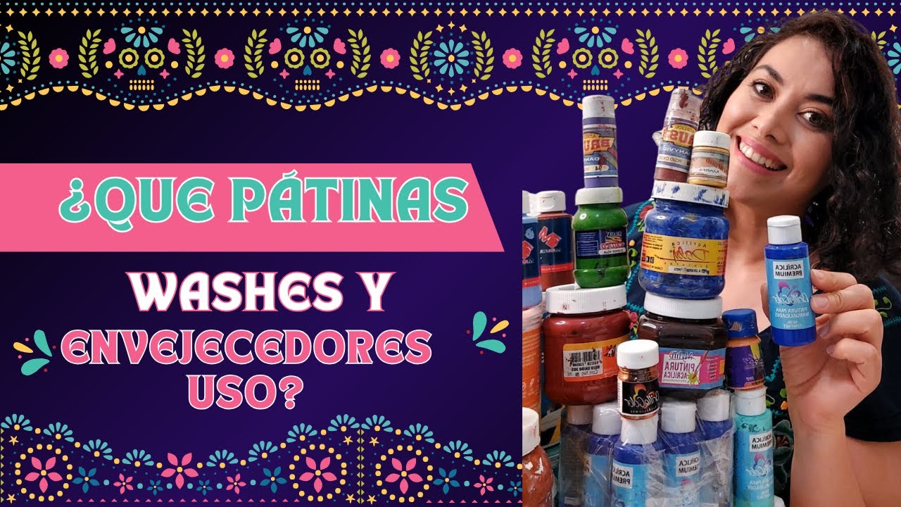 ¿Qué pátinas al agua y qué patinas al aceite usar?