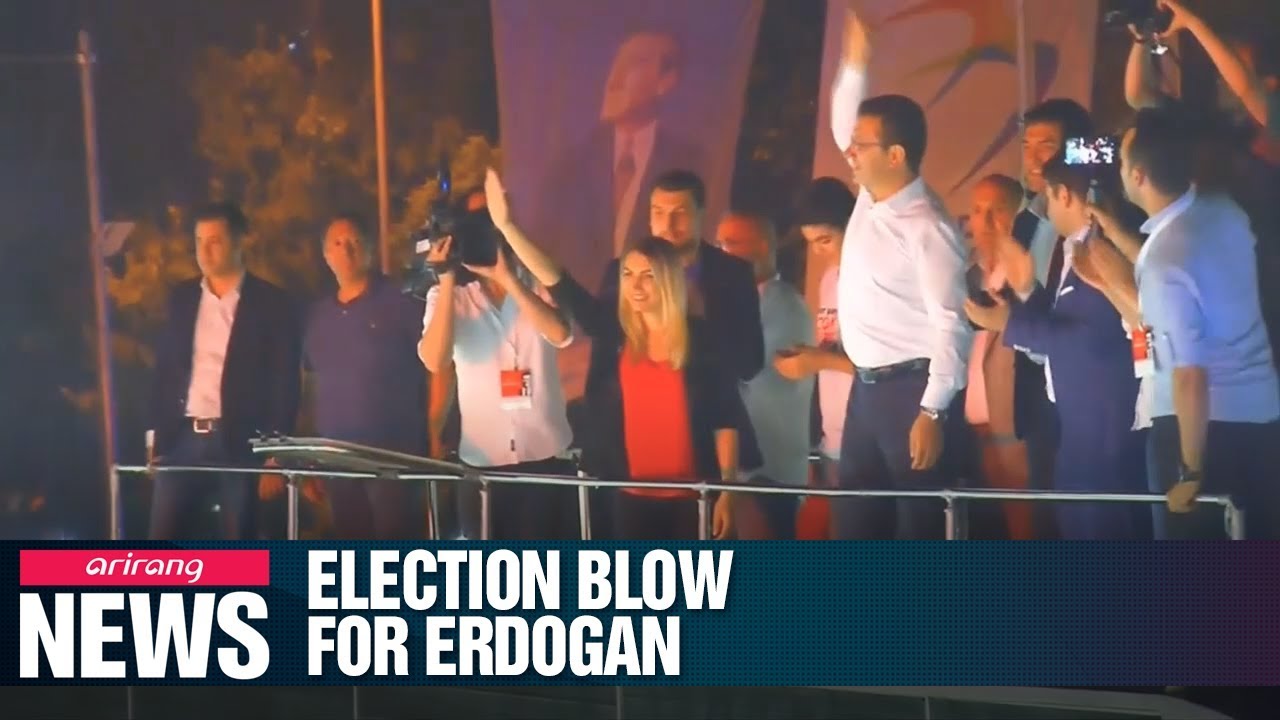 Turkey's opposition party delivers blow to President Erdogan with Istanbul mayoral win
